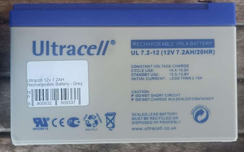 Solar Powered Inverter Plus Deep Cycle Battery