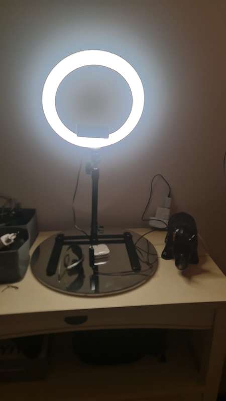10 Inch Ring Light with Adjustable tripod and Phone Holder