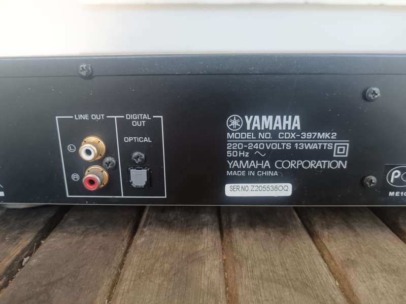 Yamaha Natural Sound Compact Disc Player - CDX-397MK2