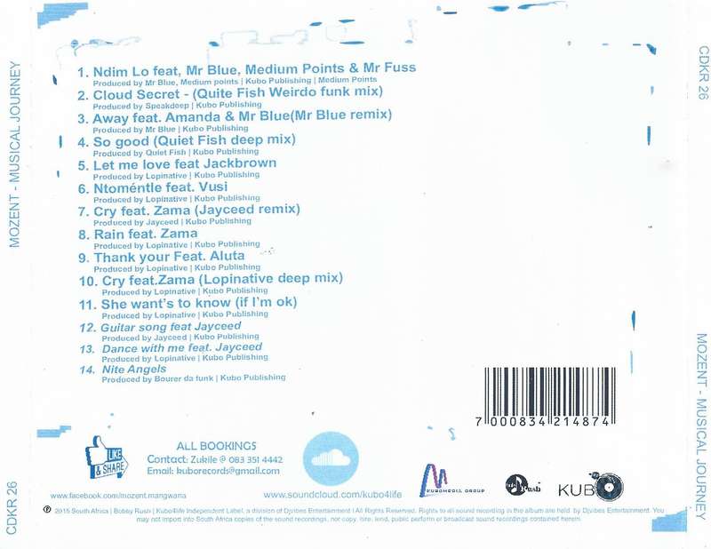 Mozent The Musical Journey - Various Artists (CD, Album)