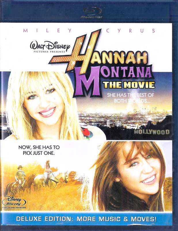 Hannah Montana - Movie Miley Cyrus Emily Osment Billy Ray Cyrus: Blu-Ray (All Regions)