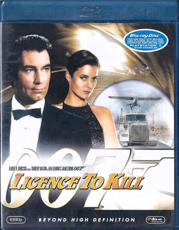 James Bond 007 - Licence To Kill Timothy Dalton Talisa Soto Anthony Zerbe: Blu-Ray (All Regions)