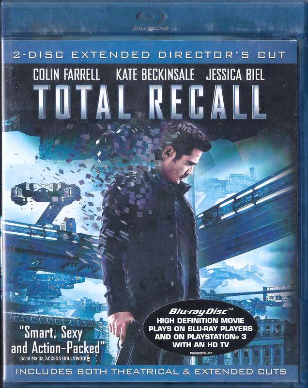 Total Recall - Total Recall 2 Disc: Blu-Ray (All Regions)