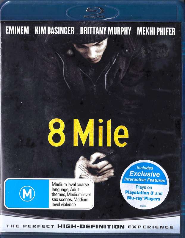 8 Mile - 8 Mile: Blu-Ray (All Regions)