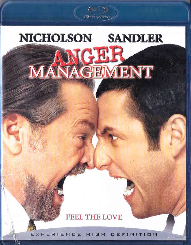 Anger Management - Anger Management Jack Nicholson Adam Sandler Marisa Tomei: Blu-Ray (All Regions)