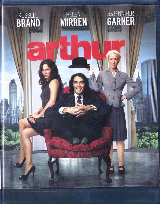 Arthur (2011) - Russell Brand Helen Mirren Nick Nolte Jennifer Garner: Blu-Ray (All Regions)