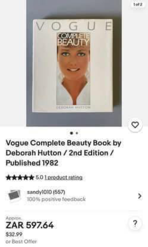 Vogue Complete Beauty hardcover collectors book