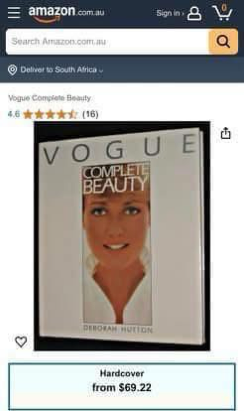 Vogue Complete Beauty hardcover collectors book