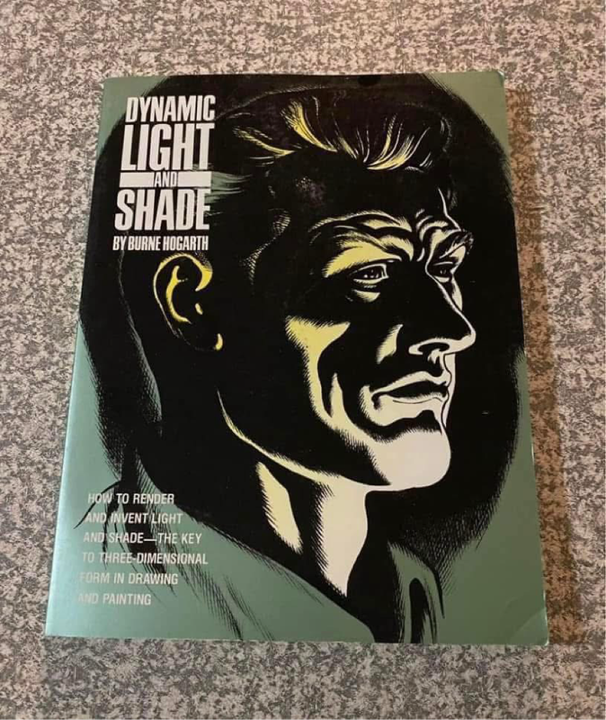 Dynamic Light and Shade by Burne Hogarth. Import. Art book. Hardcover