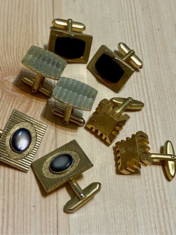 Set of vintage cufflinks