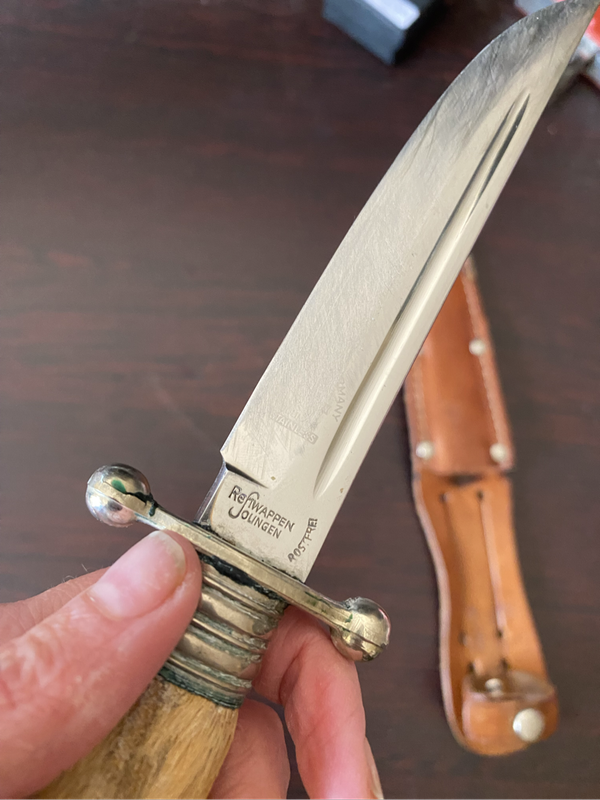Rehwappen Solingen Vintage Knife rostfrei