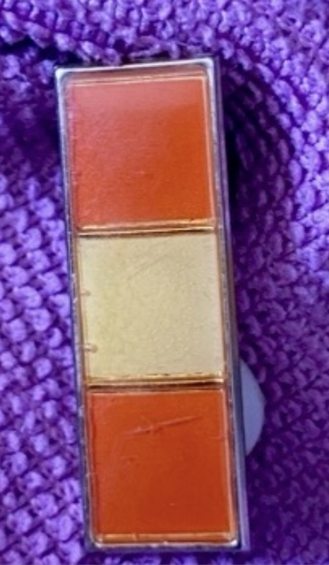 Sa South Africa Personnel Service beret Balkie flash. Orange and yellow
