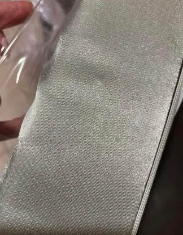 Silver double bed satin sheet packs