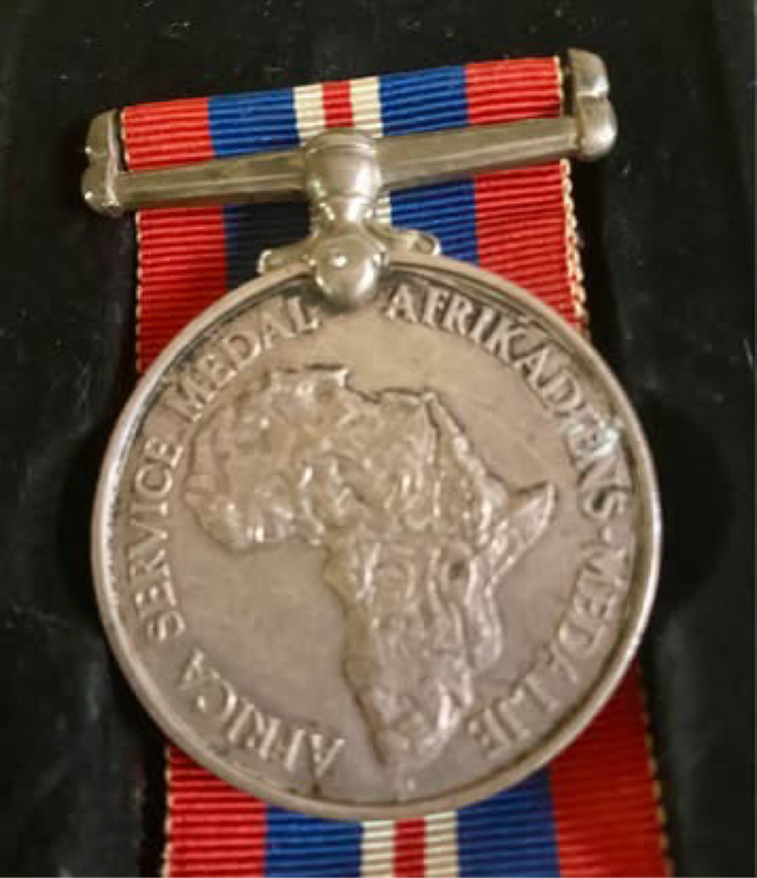 Two War and service medals
