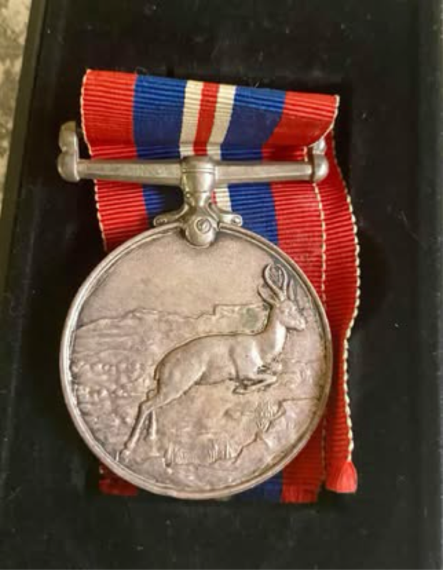 Two War and service medals