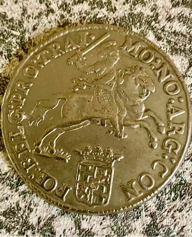 Netherlands Utrecht silver rider Ducaton replica