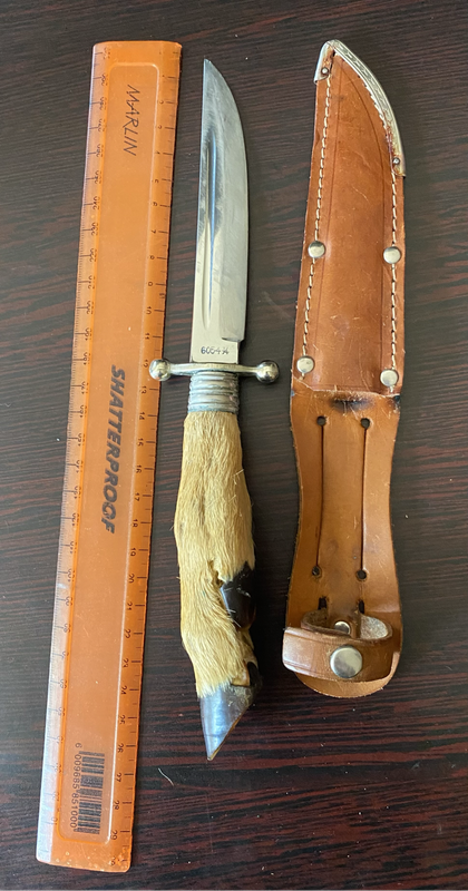 Rehwappen Solingen Vintage Knife rostfrei
