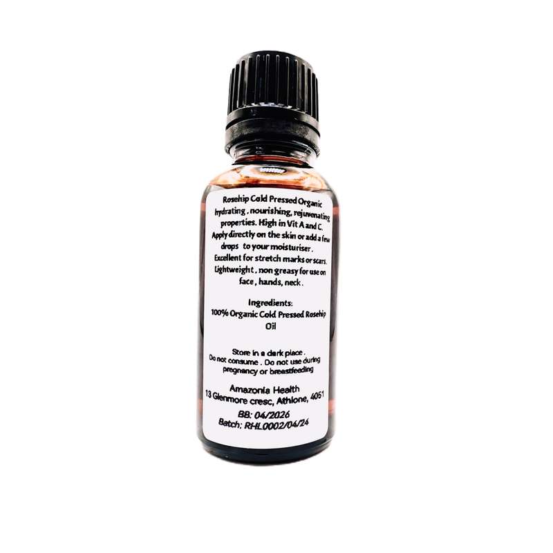 Amazonia Pure Organic Rosehip Oil 30ml