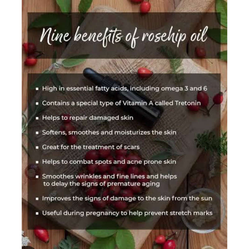 Amazonia Pure Organic Rosehip Oil 30ml