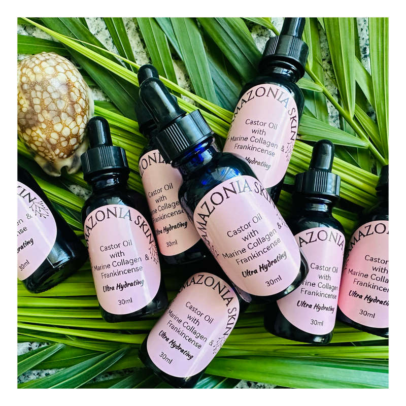 Amazonia Castor Oil with Frankincense and Marine Collagen