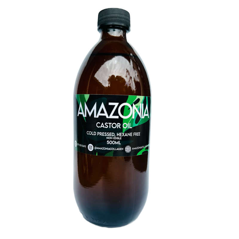 Amazonia Hexane Free Castor Oil 500ml