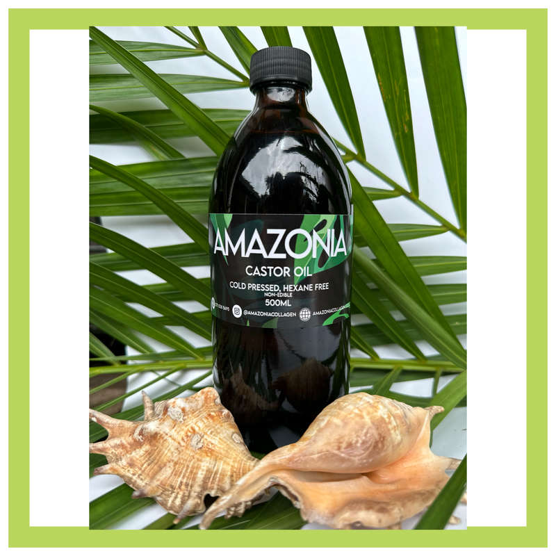 Amazonia Hexane Free Castor Oil 500ml
