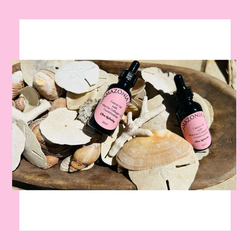 Amazonia Castor Oil with Frankincense and Marine Collagen