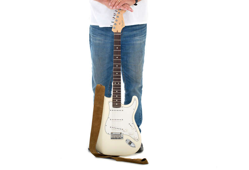 Guitar straps suede leather, super soft and comfy, made in RSA.