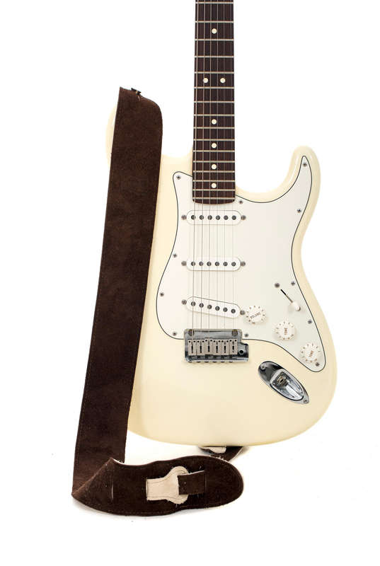 Guitar straps suede leather, super soft and comfy, made in RSA.