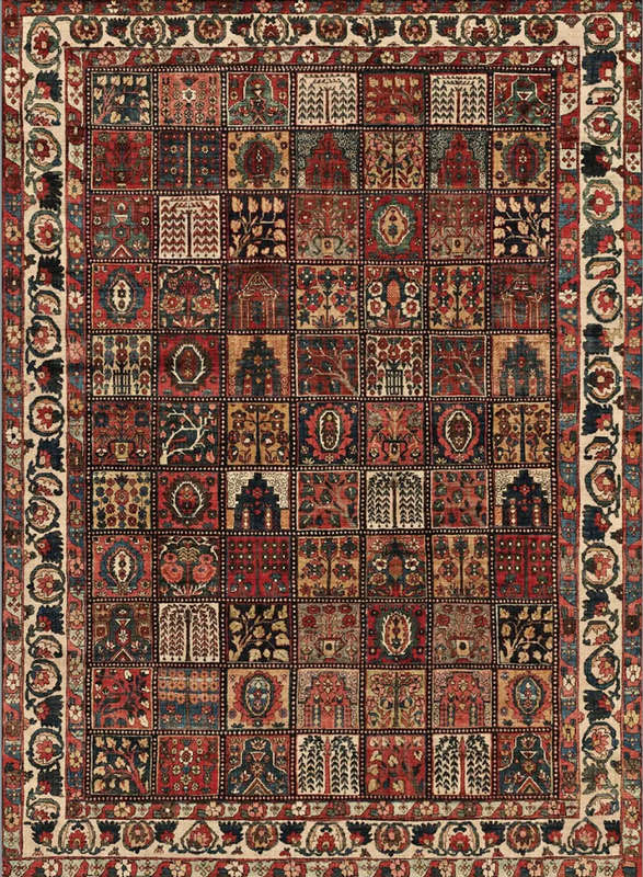 80 x 300 cm Tibetan Bakhtiari Carpet Runner- RETAIL R1600