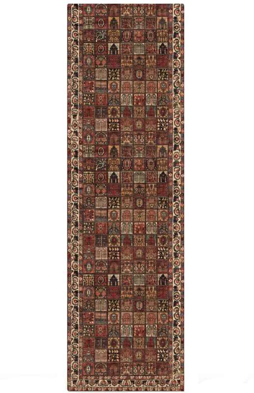 80 x 300 cm Tibetan Bakhtiari Carpet Runner- RETAIL R1600