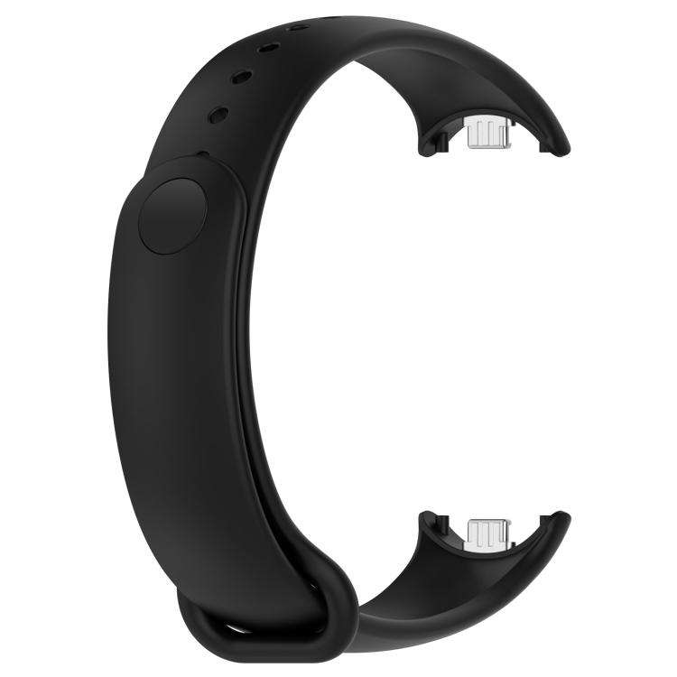 Silicone Watch Band/Strap for Xiaomi Smart Band 8/9 - Black