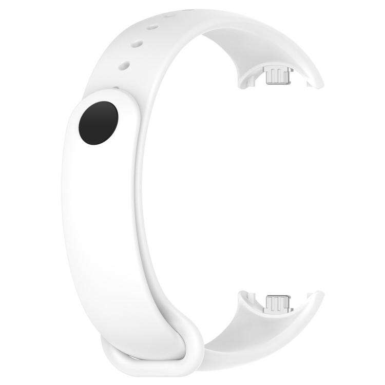 Silicone Watch Band/Strap for Xiaomi Smart Band 8/9 - White
