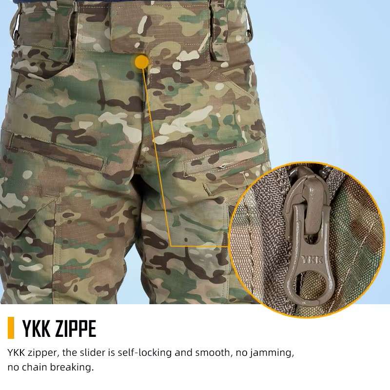 IDOGEAR Men G4 Multicam Tactical Uniform including Knee and Elbow Pads XXL (Latest Generation)