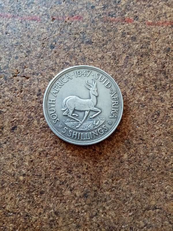 Silver 1947 South Africa Coin in Extremely Fine Plus Condition!