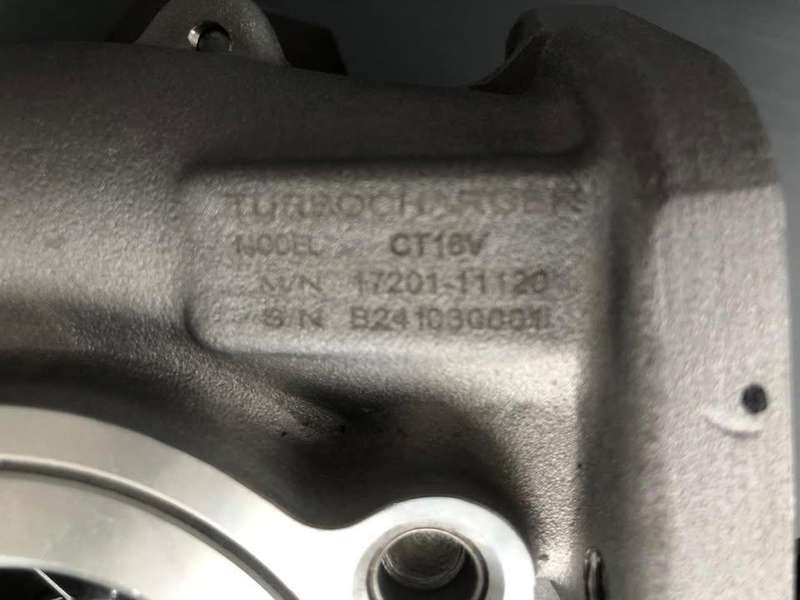 New Toyota Turbo OEM part number: 172011-1120