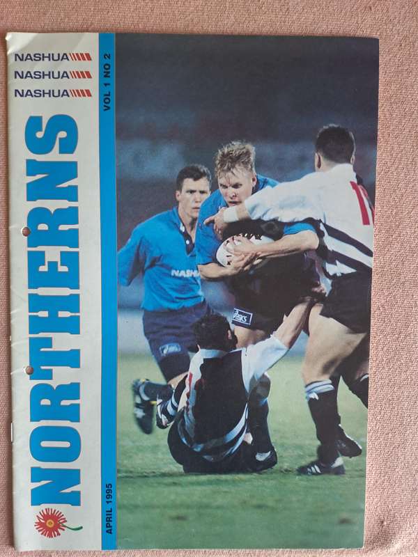 Rugby magazine "Northerns" Vol. 1 No.2 April 1995