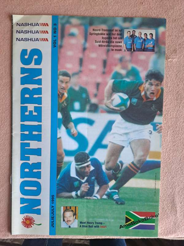 Rugby magazine "Northerns" Vol. 1 No.2 July 1995