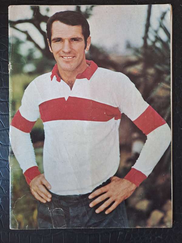 Rugby programme. Currie Cup Final 1971 Transvaal v Northern Transvaal. Very good condition