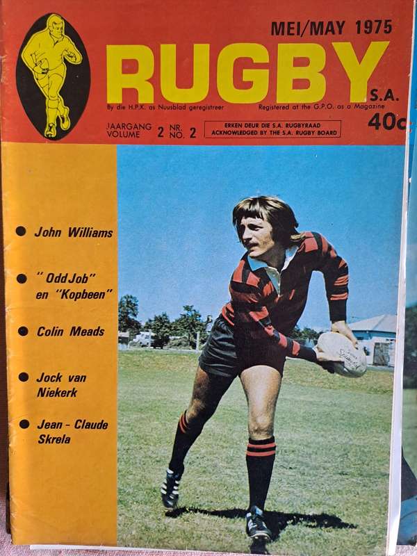 Rugby magazine May 1975 Vol. 2 No. 2 See condition