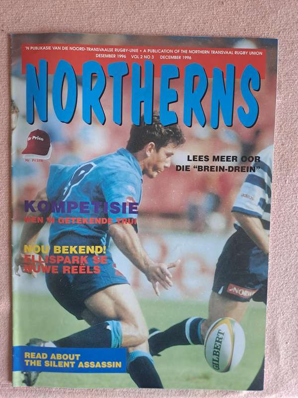 Rugby magazine "Northerns" Vol. 2 No. 3 December 1996