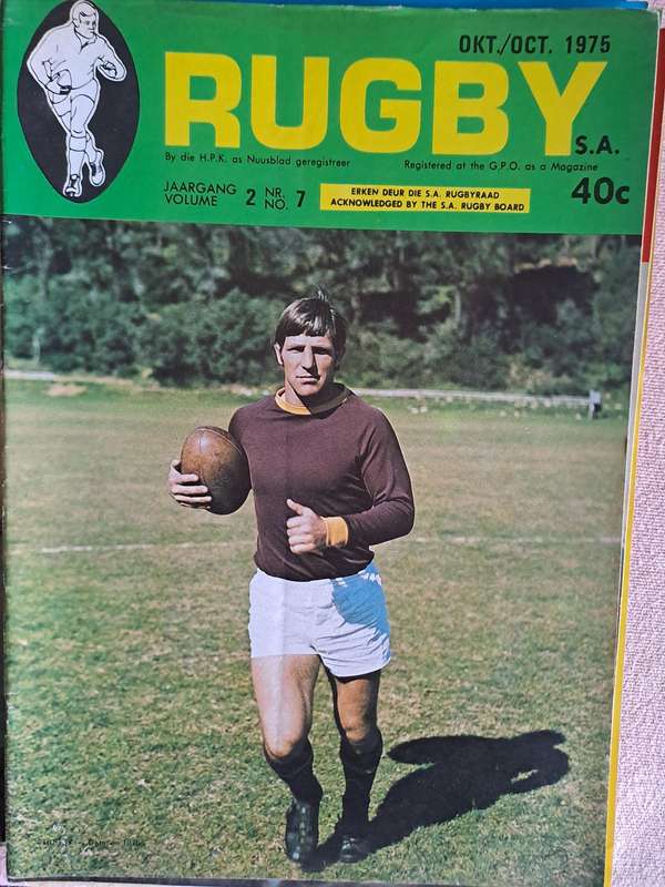 Rugby magazine October 1975 Vol. 2 No. 7