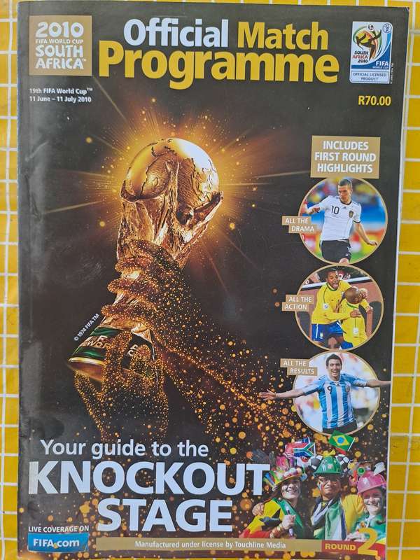 2010 Soccer World Cup programme Knock-out stage