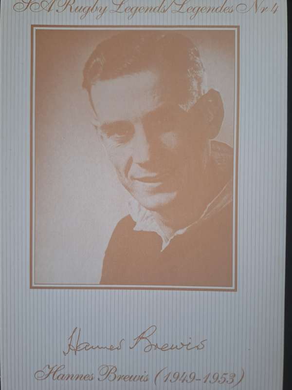 Rugby post cards. Unused. 8 X Springbok legends in sepia. Details: see below