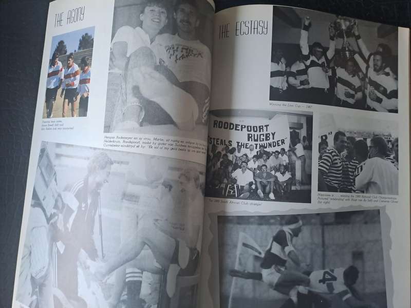 Rugby brochure - Hempas Rademeyer. Transvaal wing & full back (1990) 68 pp