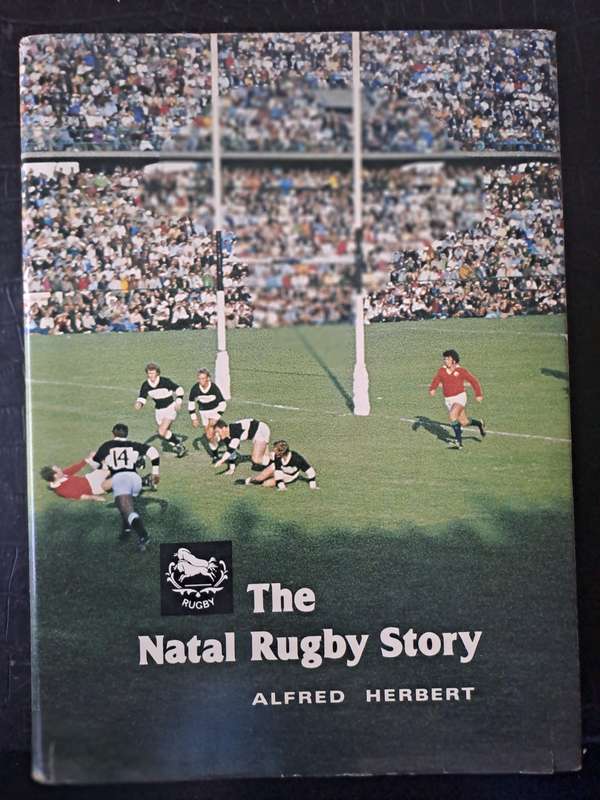 Rugby book "The Natal Rugby Story" H/C D/J (1980) Still in its warehouse wrappers!