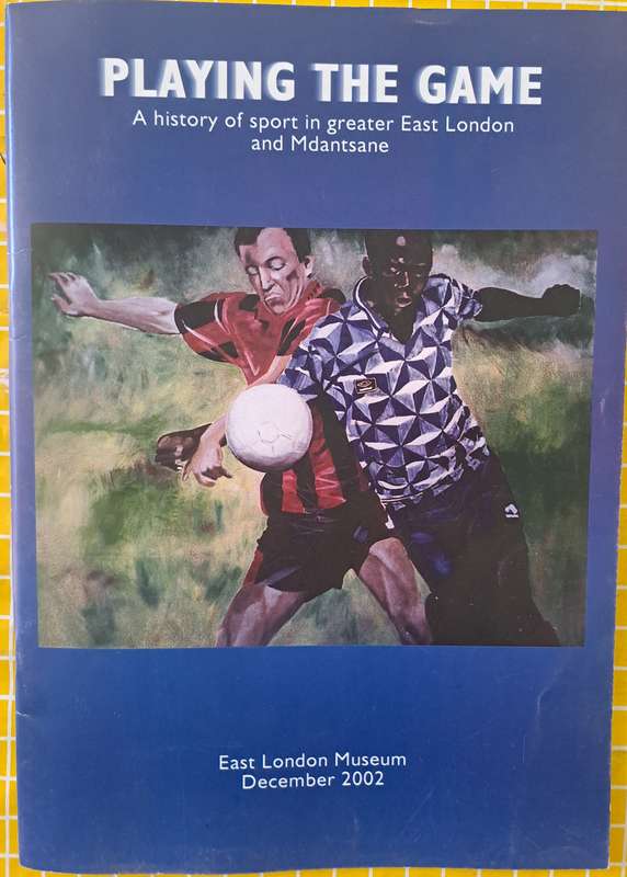 Rugby and sports brochure of Mdantsane outside East-London Scarce