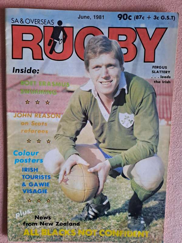 Rugby magazine June 1981 34 pp
