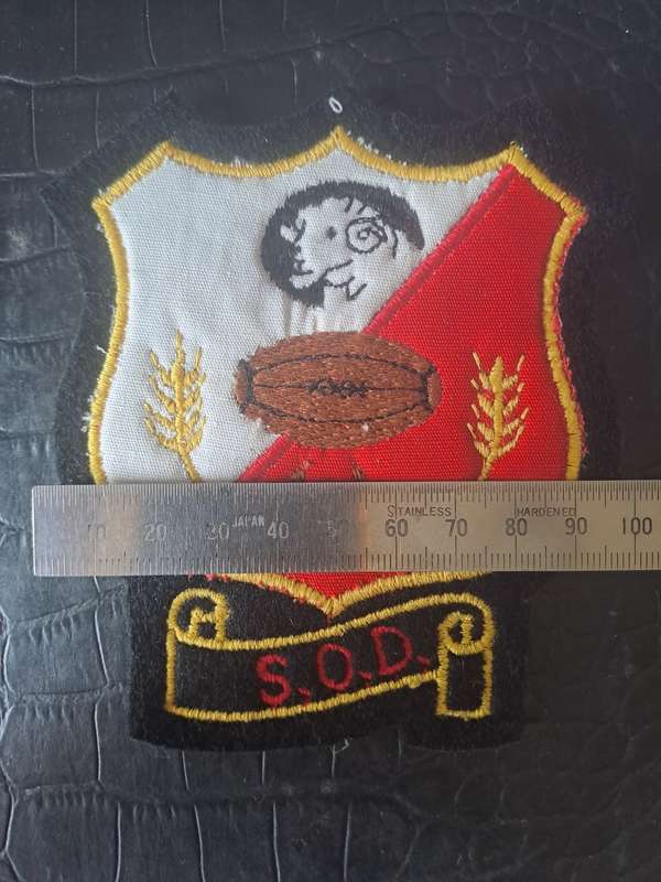 Rugby blazer badge. South Eastern Districts Sub-union (Free State) c.1980s