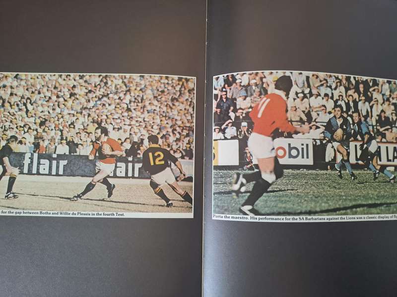 Rugby book "Springboks under Siege" Springbok rugby during 1980-81 h/c 162 pp SIGNED by Johan Heunis